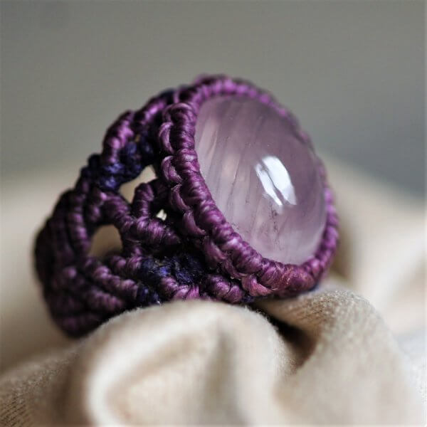 Rose Quartz Ring Rose Quartz Ring